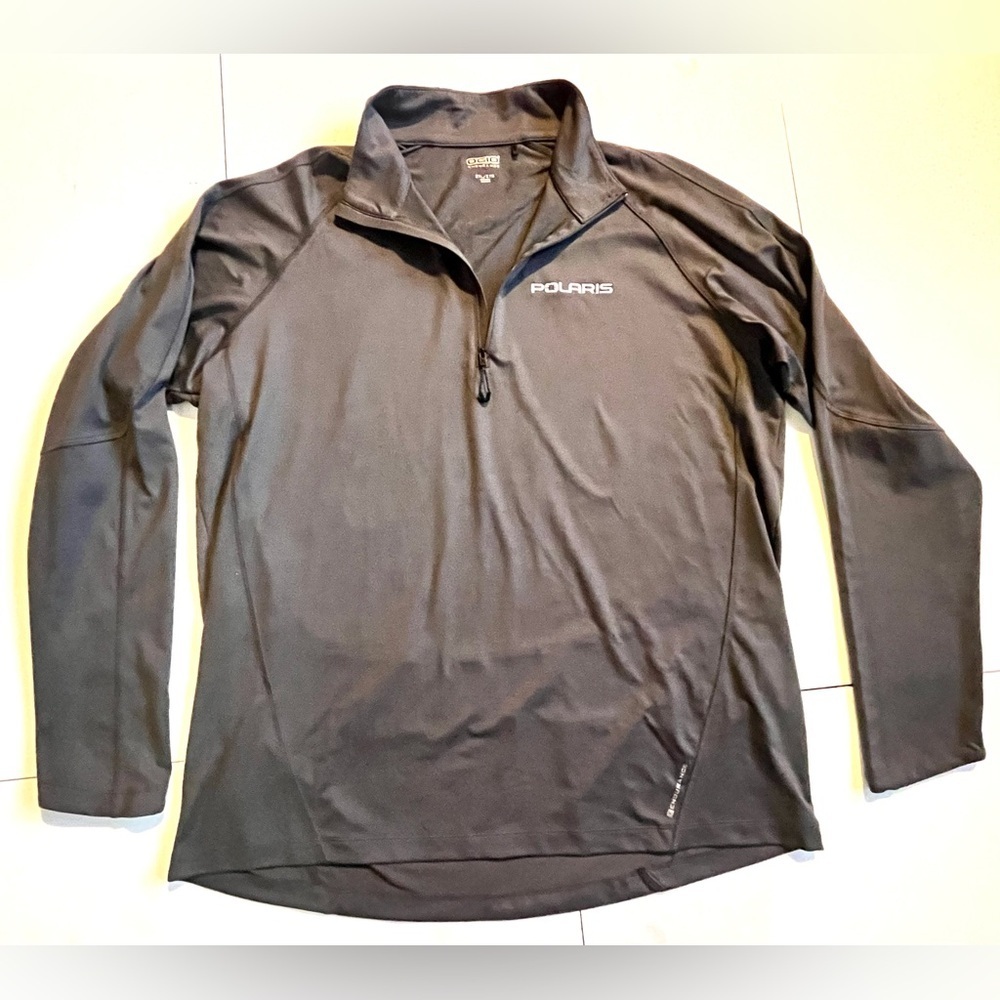 Polaris OGIO Endurance Men’s Gray Quarter Zip Long Sleeve Pullover Size 2XL - Picture 11 of 16